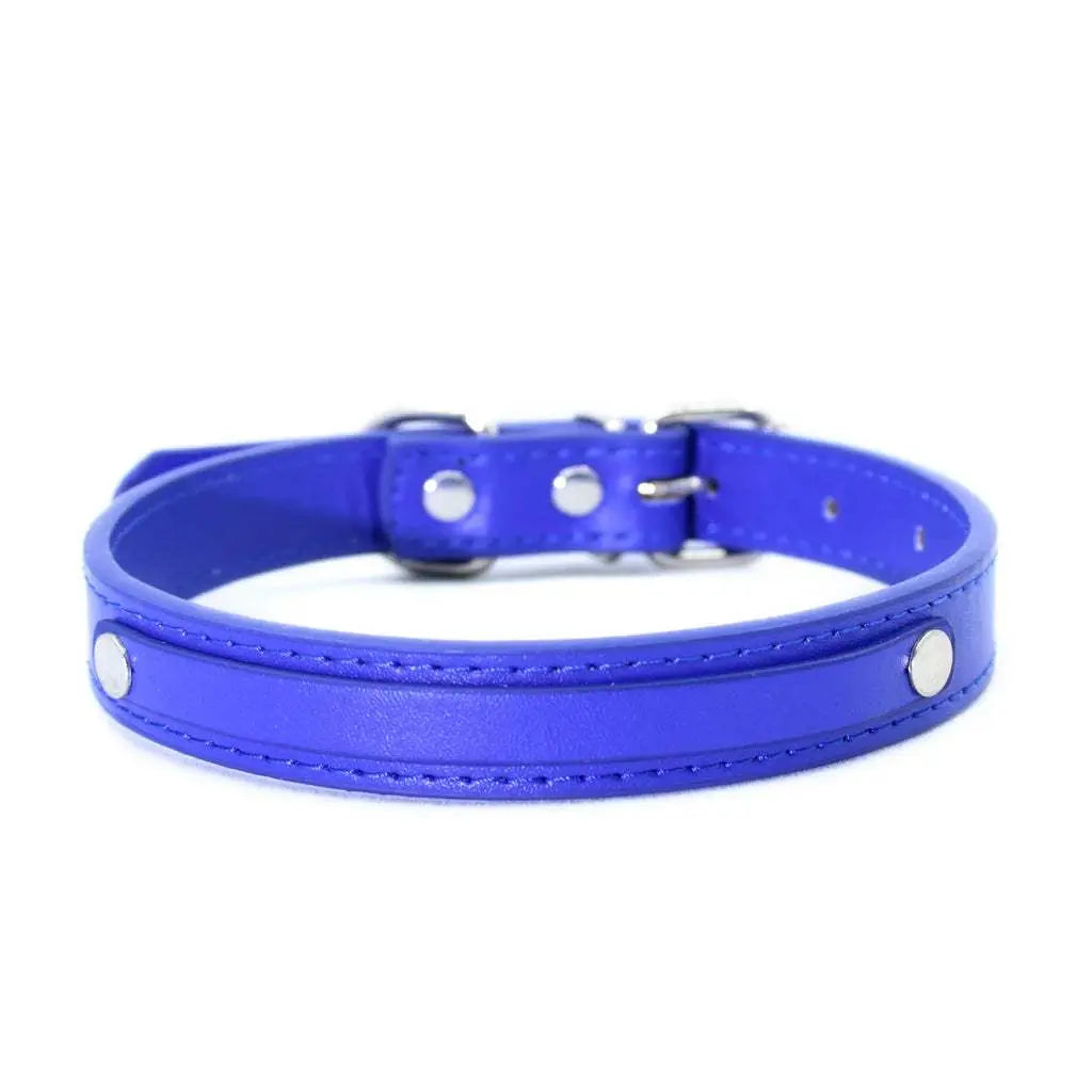 Leather Choker Customized Letters Sexy Rhinestone Bdsm Cosplay - Love Lingerie