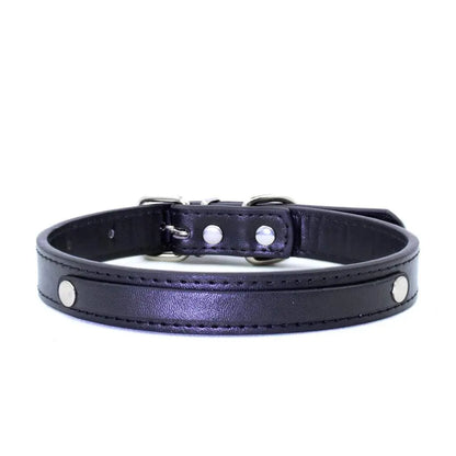 Leather Choker Customized Letters Sexy Rhinestone Bdsm Cosplay - Love Lingerie