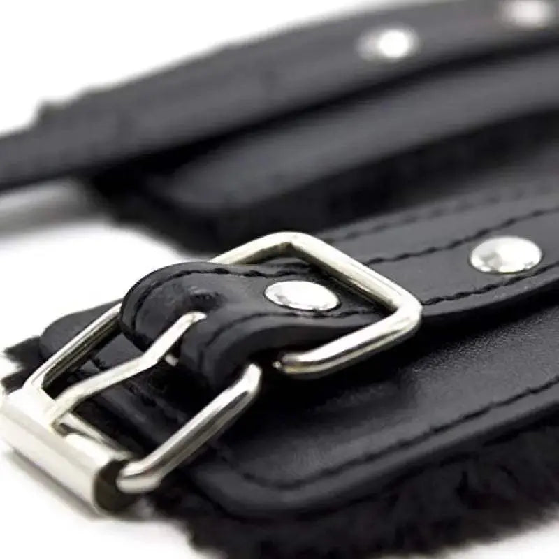 SM Handcuffs Sex Ankle Cuff BDSM Bondage Restraints Soft Plush Handcuff - Love Lingerie