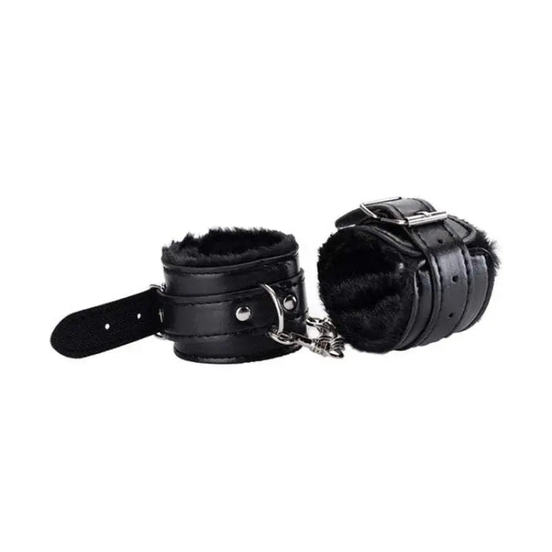 SM Handcuffs Sex Ankle Cuff BDSM Bondage Restraints Soft Plush Handcuff - Love Lingerie