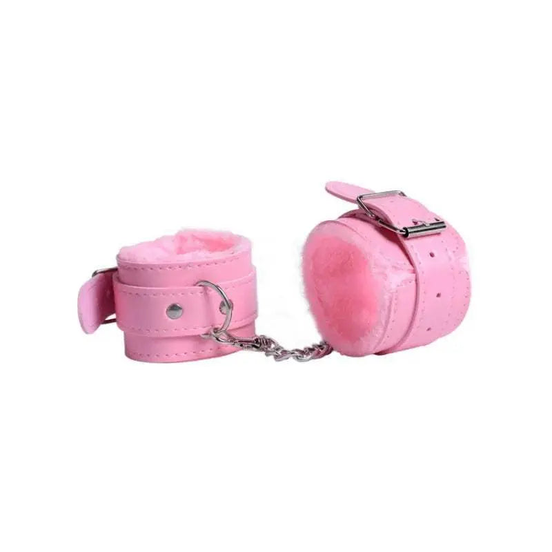 SM Handcuffs Sex Ankle Cuff BDSM Bondage Restraints Soft Plush Handcuff - Love Lingerie